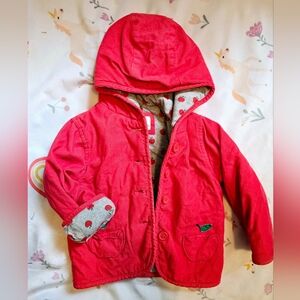 Baby boden apple coat